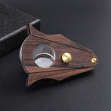 Wood Cigar Cutter Knife Scissors Sharp Blade Cigar Scissors Cutter Knife Puncher Guillotine Smoking Cigar Cutter Cutting Tool