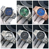 Customized Mens Automatic Mechanical Movement Watches Brand New Black Blue Rose Gold Design Soft Rubber Strap Large Luminous