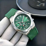 Customized Mens Automatic Mechanical Movement Watches Brand New Black Blue Rose Gold Design Soft Rubber Strap Large Luminous