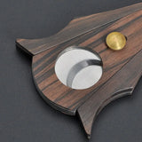 Wood Cigar Cutter Knife Scissors Sharp Blade Cigar Scissors Cutter Knife Puncher Guillotine Smoking Cigar Cutter Cutting Tool