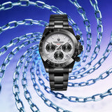 PAGANI DESIGN Men's Exclusive Quartz Watch Elite All-Match Style VK63 Luminous Waterproof Function Small Three-Pin Chronograph