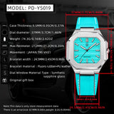 PAGANI DESIGN Trendy Cool Men's Quartz Watch Dynamic With Stylish Luminous Waterproof Stainless Steel Dial Sapphire Glass Reloj