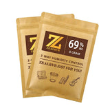10pcs 69%RH 62% 8 Grams 2-Way Humidity Control Packs Cigar preservation Humidor Relative Humidity Packs for Cigar Humidifier Bag