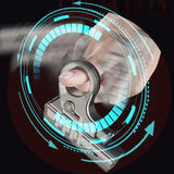 Metal Creative Machinery Trendy Play Decompression Windproof Jet Charge Gas Lighter Torch Lighter Fun Blue Flame Cigar Lighters