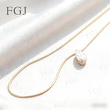 Custom Pendant Necklace Lab Diamond Pear Shape 7x9mm VS1 With IGI Fashion Design Sparkling for Wedding Engagement Jewelry Gifts
