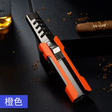Torch Blue Flame Jet Gas Lighter Spray Gun Kitchen Cooking Smoking Accessories Windproof Turbo  Jewelry Welding Cigar Lighters
