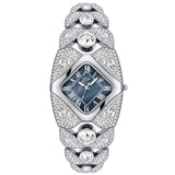 GEDI Ladies' Watch Light Luxury Diamond inlaid High-end Waterproof Bracelet Retro Fashion Quartz Watch Women's Watch Gift