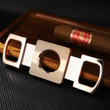 Stainless Steel Cigar Cutter Metal Classic Cutter Guillotine Cigar Scissors Gift Puncher Cutting Knife Cigar Accessory