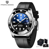 PAGANI Design 2025 New Men's Automatic Mechanical Watch NH35A 40mm Stainless Steel sapphire glass Waterproof Reloj Hombre