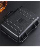 Portable Travel Humidor Sealed Humidor Large Capacity 30 Cigar Humidifier Box for Cigar Case Bag Box Smoking Accessories