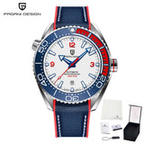 PAGANI DESIGN Classic Luxury Men Automatic Watch Sapphire Glass Mechanical Wristwatch Stainless Steel 100M Waterproof Watches