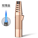 Torch Blue Flame Jet Gas Lighter Spray Gun Kitchen Cooking Smoking Accessories Windproof Turbo  Jewelry Welding Cigar Lighters
