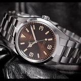 Baltany 39Mm Explorer NH38 Luxury Men's Gift Automatic Mechanical Watch Sapphire Stainless Steel Waterproof 20Bar Night Light C3