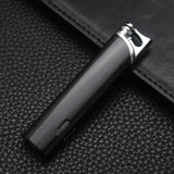 Metal Mini Windproof Tungsten Wire Ignition Jet Flame Turbo Butane Gas Torch Lighter Visible Gas Window Portable Cigar Lighters