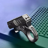 Metal Creative Machinery Trendy Play Decompression Windproof Jet Charge Gas Lighter Torch Lighter Fun Blue Flame Cigar Lighters