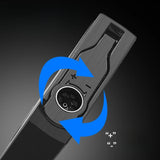 HONEST Metal Windproof Double Jet Blue Fire Inflatable Torch Lighter Visual Gas Window Cigar Diamond Cigar Lighters Smoking Tool