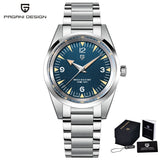 PAGANI DESIGN 2025 New 38mm Fashion Men's VH31 Quartz Watch Sapphire Stainless Steel 10Bar Waterproof Luminescent C3 reloj hombr