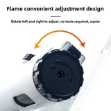 Men's Windproof Butane Torch Lighter - 4 Jet High Power Refillable Metal Cigar Lighter, Outdoor Camping Gift (Hot Sale)