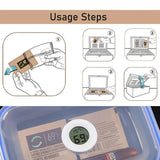 Paquetes para Humidor, 69% 72% 75% 8 Gramos Control de Humedad Bidireccional Paquetes de Humedad Relativa para Humidor, Bolsas Humidificadoras de Puros CA01