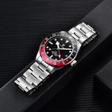 Reloj mecánico PAGANI DESIGN GMT para hombre 2025, nuevo reloj de pulsera automático de lujo para hombre, relojes deportivos de acero inoxidable.