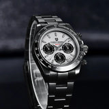 PAGANI DESIGN Men's Exclusive Quartz Watch Elite All-Match Style VK63 Luminous Waterproof Function Small Three-Pin Chronograph