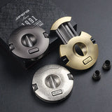 Round Cigar Cutter Knife Scissors Cigar Puncher V Cut Cigar Scissors Clipper Cigar Cutter Cigar Knife Guillotine With Gift Box