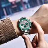 PAGANI DESIGN Luxury Watch For Men Automatic Date Luminous Waterproof Clock Casual  Business Steel Band Men Watch Reloj Hombre