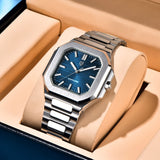 2026 New PAGANI DESIGN Watches Top Luxury Square Dial Quartz Watch For Men Stainless Steel Sapphire Mirror Waterproof VH31 Watch