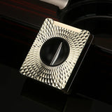 V-Cut Cigar Scissors | Spring-Loaded Metal Cigar Cutter | Portable & Sharp