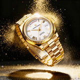 PAGANI DESIGN Men's Watches DD40 Gold White Luxury Automatic Watch Men TMI NH36A Date Week Mechanical Watches For Men 2026 New