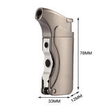 Galiner Lighters Metal Windproof Butane Gas Lighter Refillable Torch Jet Flame Cigar Lighter With Cigar Punch