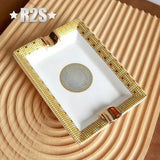 Cigar Ashtray Ceramic Portable Ashtray Cigar Accessories Ash Tray
