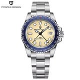 PAGANI DESIGN V4 40MM GMT NH34 Luxury Men's Watches Top Fashion Automatic Mechanical Watches for Men Sapphire Waterproof Clock