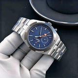 Customized Mens Automatic Mechanical Movement Watches Brand New Black Blue Rose Gold Design Soft Rubber Strap Large Luminous